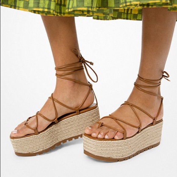 Michael Kors flat form sandals - Picture 1 of 10